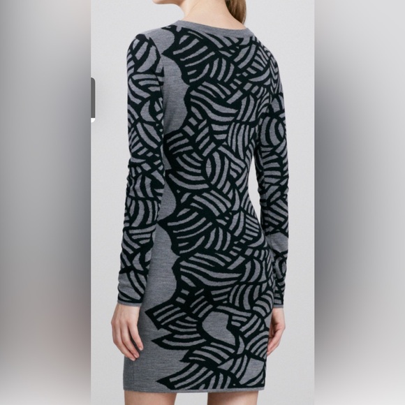 Diane von Fursenberg Mini Wool Dress  Size S - Picture 8 of 8